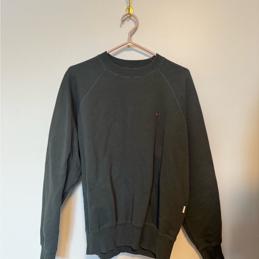Aime Leon Dore Green Crested Crewneck